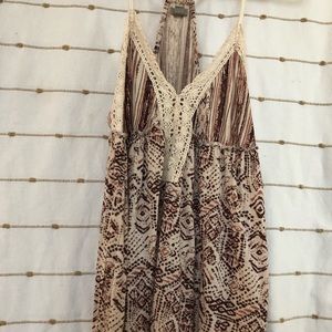 Tribal babydoll tank